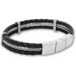 by Billgren Herr Smycken^Billgren bracelet Black/steel