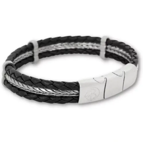 by Billgren Herr Smycken^Billgren bracelet Black/steel
