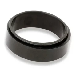 by Billgren Herr Smycken^Anti-stress stålring matt svart