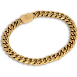 by Billgren Herr Smycken^armband fg stål pansar 19cm