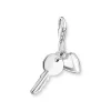 Thomas Sabo Charms^Charm pendant key and heart