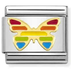 Nomination Nomination^Classic Butterfly Rainbow