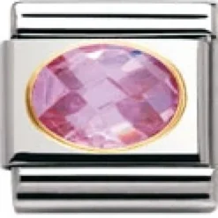 Nomination Nomination^Classic Cubik Cirkon Rosa