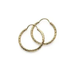 Jemp Guld Örhängen^Creol 18k fac 15mm