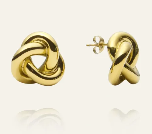 Mockberg Örhängen^GRETA gold earrings