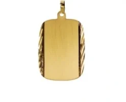 Jemp Guld Gravyrbrickor^Guld/Silverbricka