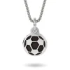 Pia & Per Barn Smycken^Halsband Svart Fotboll