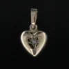 Jemp Guld Hängen^Hjärta 18k med cz i stjärnfattning