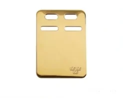 Jemp Guld Gravyrbrickor^IDbricka guld/silver