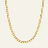Mockberg Halsband^Infinity gold necklace