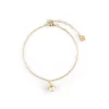 Jemp Guld Armband^Pearl bubble brace