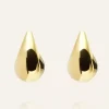 Mockberg Örhängen^PLAIN daring large gold dupe earring