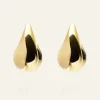 Mockberg Örhängen^PLAIN daring small gold dupe earring