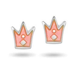 Pia & Per Barn Smycken | Örhängen^Örh. rosa prinsess