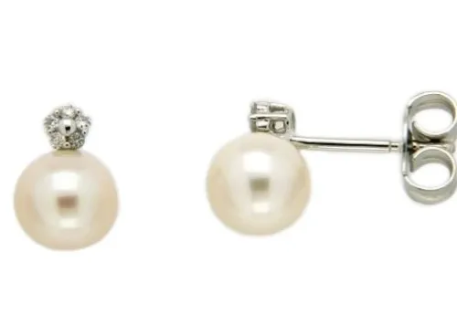 Jemp Guld Örhängen^Örhänge 18k guld 0,05ct w/p