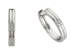 Jemp Guld Örhängen^Örhänge 18k guld 0,04ct w/si