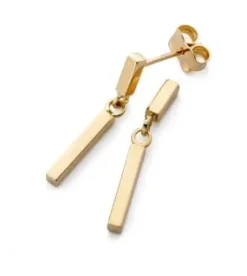 Jemp Guld Örhängen^Örhänge 18k guld Stav