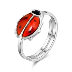 Pia & Per Barn Smycken^Ring nyckelpiga