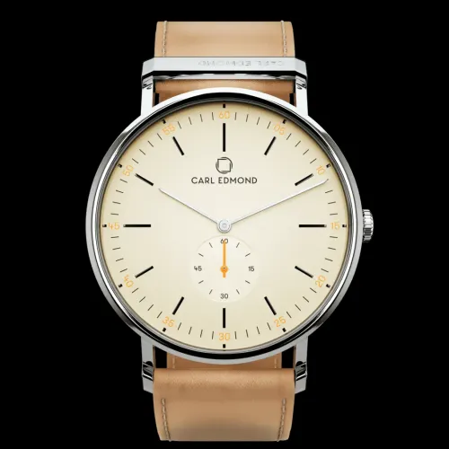 Jemp Guld Carl Edmond^Ryolit 40 Cameo - Natural Leather