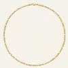 Mockberg Halsband^Thin figaro necklace gold