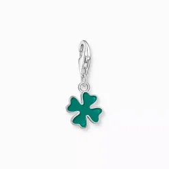 Thomas Sabo Charms^charm grön fyrklöver