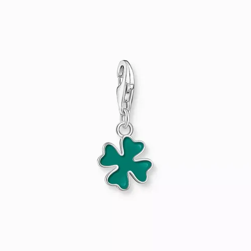 Thomas Sabo Charms^charm grön fyrklöver