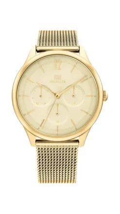 Jemp Guld Tommy Hilfiger | Dam^Tommy Hilfiger Ladies Watch