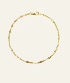 Mockberg Armband^Twirl bracelet gold medium
